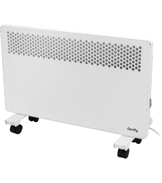 Конвектор электрический Domfy DCW-CH1015 белый, 1500 Вт, 20 м2, термостат