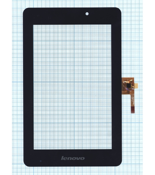Сенсорное стекло (тачскрин) для Lenovo LePad S2007, черное