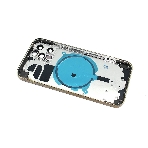 Задняя крышка (корпус) в сборе с рамкой для Apple iPhone 12 Pro золотой, фото2