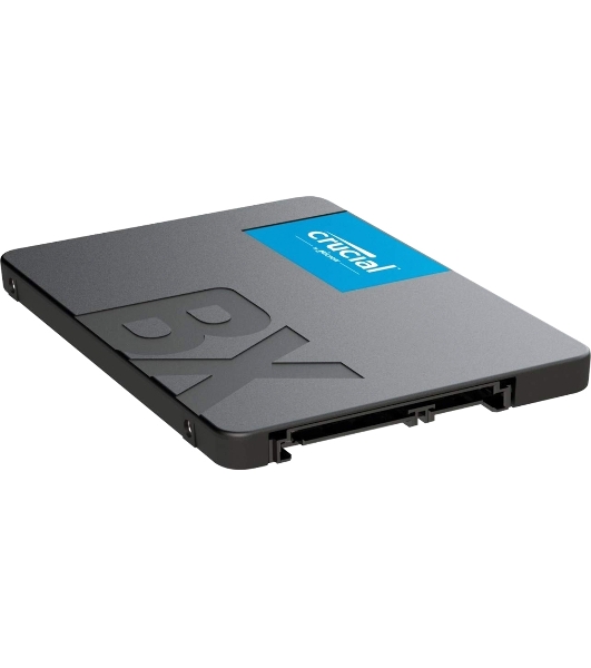 Накопитель SSD Crucial BX500, 500Gb, 2.5', SATA III, R/W 550/500