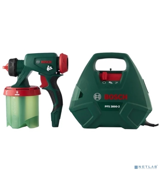 Краскопульт электрический Bosch PFS 3000-2 650Вт бак:1000мл 300мл/мин