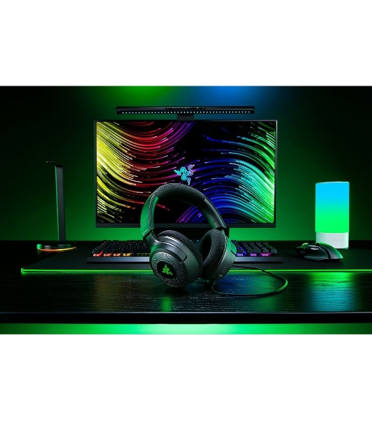 Гарнитура Razer Kraken V4 X чёрный, проводная, подсветка