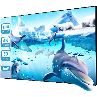 Экран на раме Cactus 127x224см Alr Expert CS-PSALRE-224X127-MM магнитное крепление 16:9 настенный натяжной черный