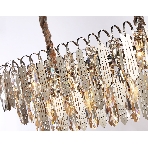 Светильник Ambrella light TR5259/10 CH/CL хром/прозрачный E27*10 max 40W 800*300*270, фото5