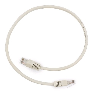 Патч-корд UTP Cablexpert cat.6, 0.5м, литой, многожильный, серый