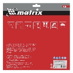 Пильный диск Matrix по дереву, 255x32мм, 48 зубьев + кольцо 30/32 Professional, фото 1