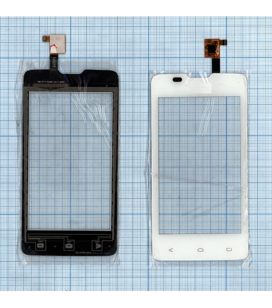 Сенсорное стекло (тачскрин) для Fly IQ449 Pronto, белое