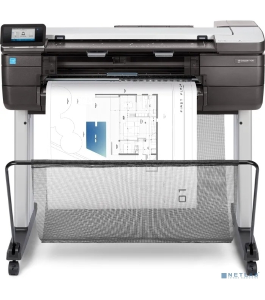 Плоттер струйный HP DesignJet T830 MFP (F9A28D), A1, 24', цветной, печ. A1 за 26 сек., 610 мм, 2400x1200 dpi, Wi-Fi, USB 2.0, Ethernet