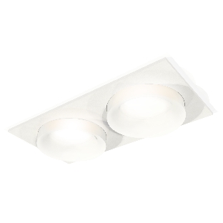 Комплект встраиваемого светильника Ambrella light XC7635044 SWH/FR белый песок/белый матовый MR16 GU5.3 (C7635, N7165)