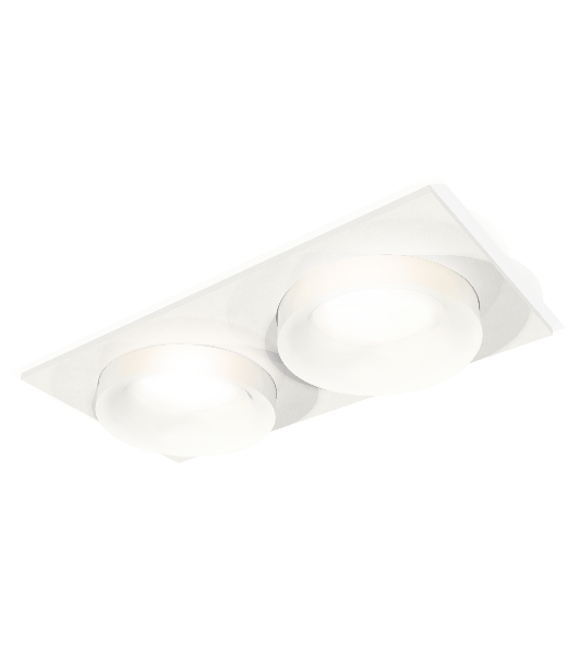 Комплект встраиваемого светильника Ambrella light XC7635044 SWH/FR белый песок/белый матовый MR16 GU5.3 (C7635, N7165)