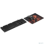 Комплект клавиатура+мышь Defender Aura MKP-117 проводной, USB, 2400 DPI, черный, фото32