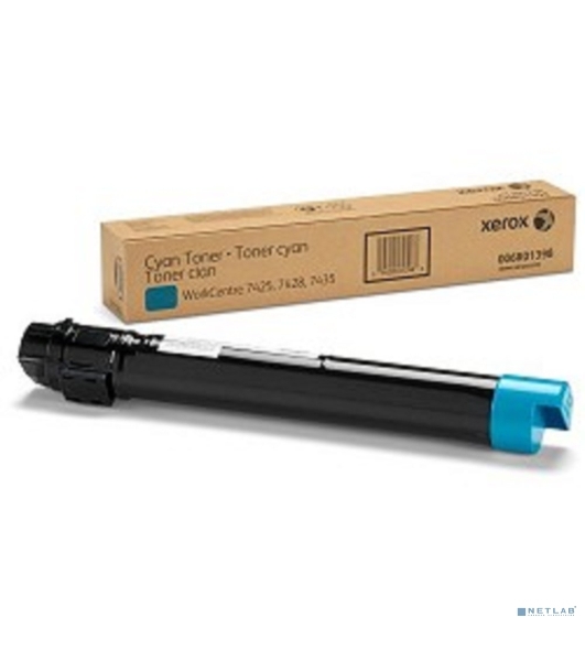 Картридж лазерный Xerox 006R01520 голубой для Xerox WC7545/7556 (15000 стр.)
