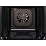 Духовой шкаф с паром Electrolux EOD5C70BZ SteamBake,цвет -черный, утапливаемые переключатели, таймер отключения, отложенный старт, будильник, хромированные направляющие из нержавеющей стали Easy Entry, телескопические направляющие FlexiRunners (1 ур) с изменением высоты установки, 3 стекла, каталитическая очистка, фото4