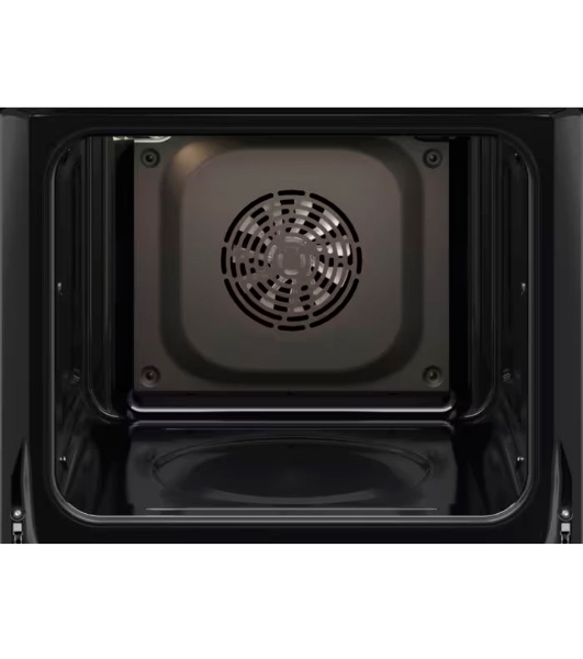 Духовой шкаф с паром Electrolux EOD5C70BZ SteamBake,цвет -черный, утапливаемые переключатели, таймер отключения, отложенный старт, будильник, хромированные направляющие из нержавеющей стали Easy Entry, телескопические направляющие FlexiRunners (1 ур) с изменением высоты установки, 3 стекла, каталитическая очистка