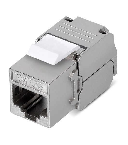 Модуль Keystone Rexant Jack RJ-45(8P8C), FTP экранированный, cat.5e, тип 180 градусов, самозажимной PRO