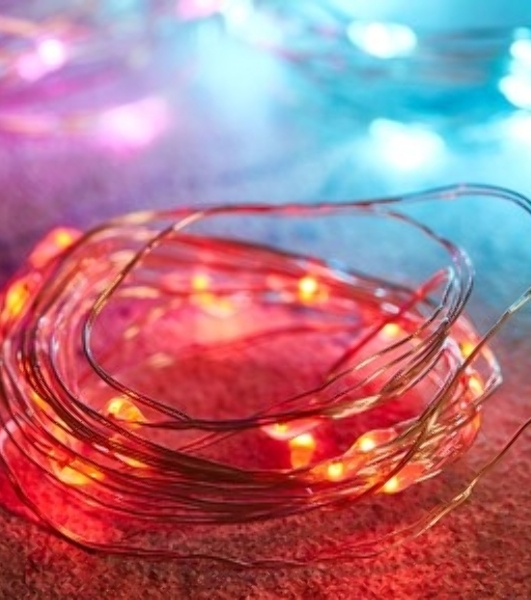 Гирлянда Neon-night 'Роса' 2 м, 20 диодов, цвет красный