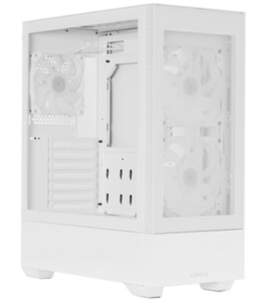 Компьютерный корпус Lian-Li Lancool 205M Mesh белый без БП ATX 2xUSB 3.0 audio bott PSU