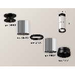 Светильник Ambrella Light XS6305080 PSL/PBK серебро полированное/черный полированный MR16 GU5.3 (N6902, C6305, A2061, N6131), фото 1