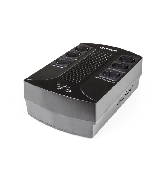 Источник бесперебойного питания Irbis UPS Personal plus  800VA/480W, AVR, 6 Schuko outlets