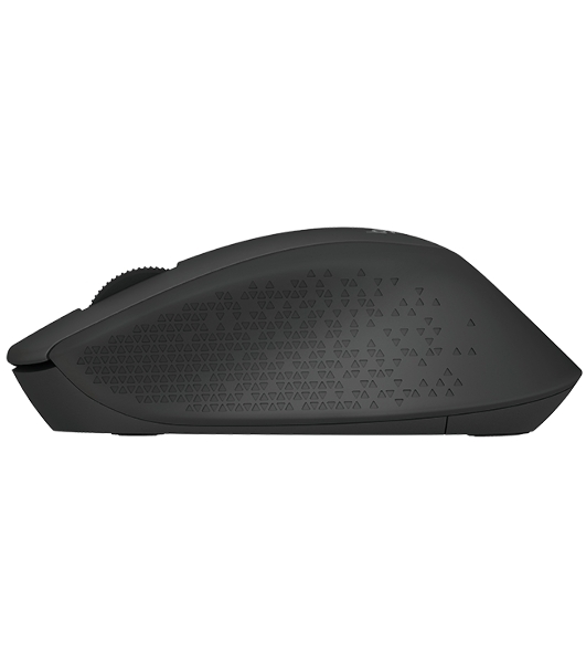 Мышь беспроводная Logitech M280 черный, 1000 dpi, радиоканал, USB, кнопки - 3