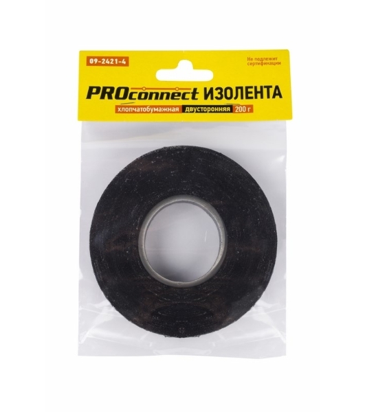 Изолента ХБ PROconnect 18 х 0,35 мм, (ролик 31,9 м/200 г) (2-ПОЛ)