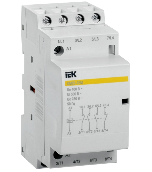 Контактор модульный IEK MKK11-25-22 КМ25-22М AC