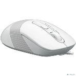 Мышь проводная A4Tech Fstyler FM10S белый/серый, 1600 dpi, USB, кнопки - 4, фото3