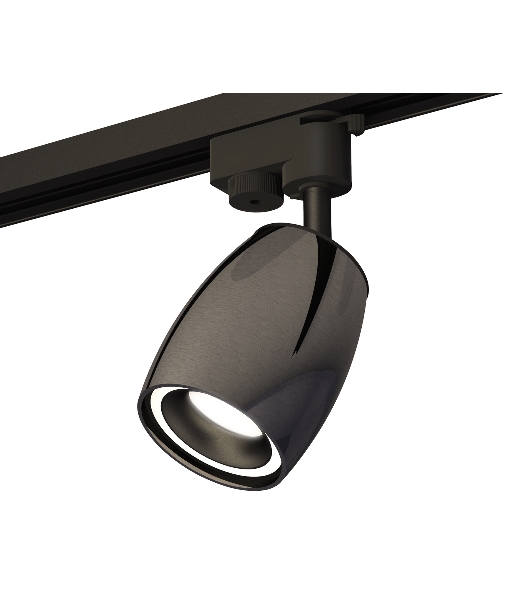 Светильник Ambrella light XT1123010 DCH/SBK/FR черный хром/черный песок/белый матовый MR16 GU5.3 (A2521, C1123, N7111)