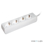 Удлинитель WYP10-16-04-03-Z-N У04 4 места 2 Р + P Е/3метра 3х1 мм2 16А/250 IEK, фото2