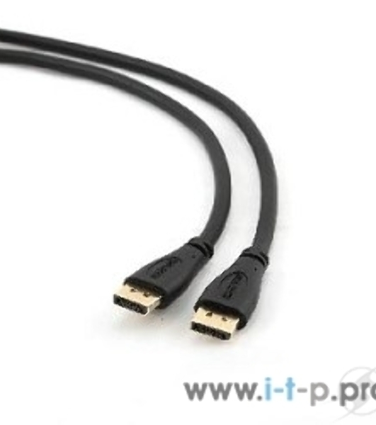 Кабель DisplayPort Gembird/Cablexpert, 1м, 20M/20M, черный, экран, пакет