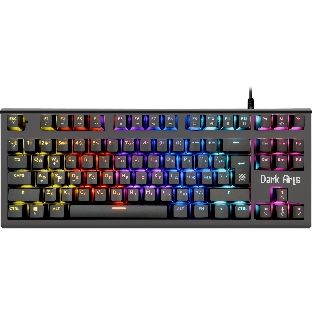 Клавиатура проводная Defender Dark Arts GK-375, USB, черный