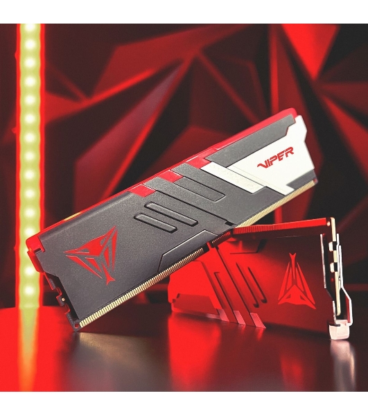 Оперативная память Patriot Viper Venom, DDR5, 32GB (2x16GB), 5600MHz, CL36, DIMM, с радиаторами, RGB, черный