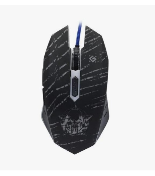 Мышь проводная Defender Dark Agent GM-590L черный, 12800 dpi, USB, кнопки - 6
