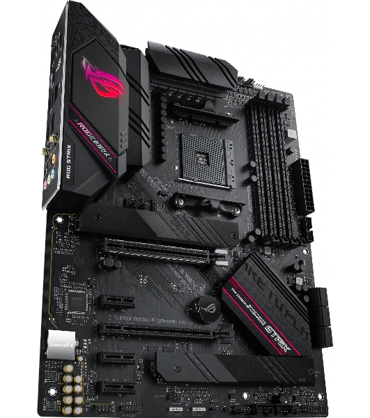 Материнская плата ASUS ROG STRIX B550-F GAMING WIFI II, AM4, AMD B550, 4xDDR4, 6xSATA, 2xM.2, 1xPCIe 3.0 x4, 1xPCIe 4.0 x16, 3xPCIe x1, 1xDP, 1xHDMI, 1x 2.5Gb LAN, 1xUSB-A 3.2 Gen 2, 2xUSB-A 3.2 Gen 1, 1xUSB-C 3.2 Gen 2, 5x3.5 мм, 7.1, ATX