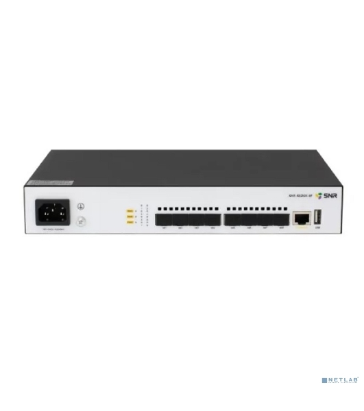 Коммутатор управляемый SNR 2+, 8 x 1/10GE SFP+. Питание: 220V AC