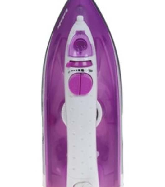 Утюг BBK ISE-1802 фиолетовый/белый, 1800 Вт, 20 г/мин, 60 г/мин, 180 мл