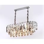 Светильник Ambrella light TR5259/10 CH/CL хром/прозрачный E27*10 max 40W 800*300*270, фото 1