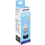 Чернила Epson 673 C13T673598 (аналог C13T67354A) светло-голубой 70мл для Epson L800/L810/L850/L1800, фото2