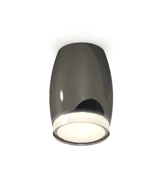 Светильник Ambrella Light XS1123022 DCH/FR/CL черный хром/белый матовый/прозрачный MR16 GU5.3 (C1123, N7160)