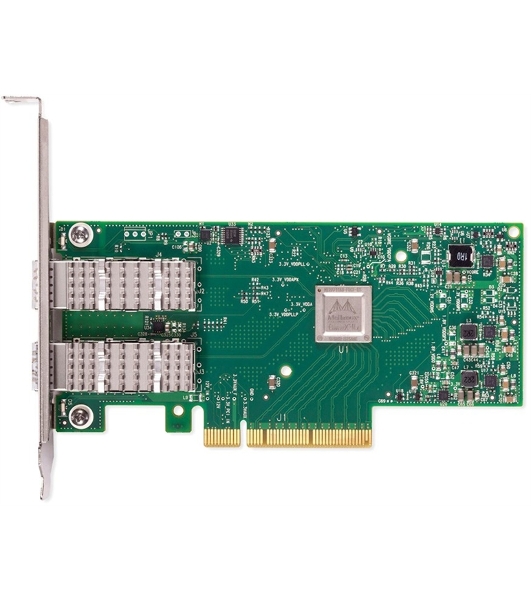 Сетевая карта Mellanox ConnectX-4 Lx EN network interface card, 10GbE dual-port SFP+, PCIe3.0 x8, tall bracket, ROHS R6