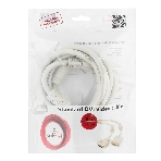 Кабель DVI-D single link Gembird/Cablexpert CC-DVI-6C, 19M/19M, 1.8м, серый, экран, феррит.кольца, пакет, фото3
