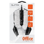 Мышь проводная Qumo Office M14 белый, 1000 dpi, USB, кнопки - 3, фото2