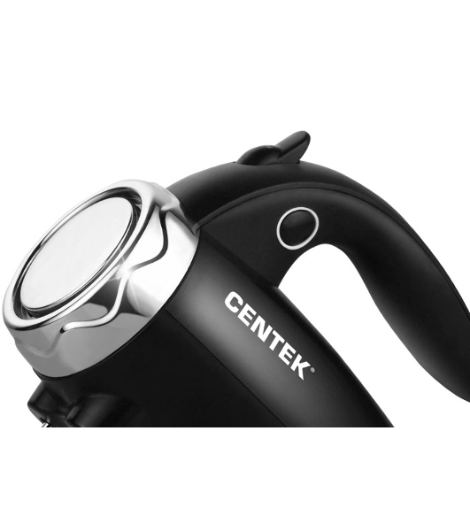 Миксер Centek CT-1115 черный/хром 350 Вт