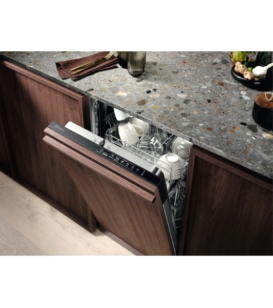 Встраиваемая посудомоечная машина Electrolux EEA12100L, серебристый, 44.6 см, 9 компл., 49 дБ, класс A+