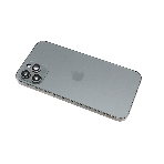 Задняя крышка (корпус) в сборе с рамкой для Apple iPhone 12 Pro черный, фото 1