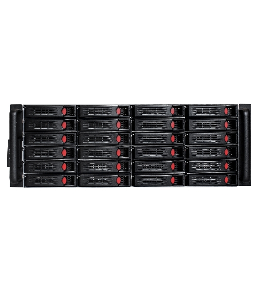 Серверный корпус ExeGate Pro 4U660-HS24 (RM 19', высота 4U, глубина 660, БП 900PAS, 24xHotSwap, USB)