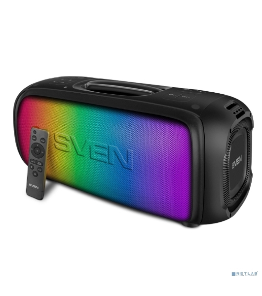 Портативная колонка SVEN PS-860 черный 100W 1.0 BT/3.5Jack 5400mAh