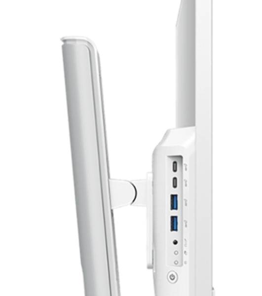 Моноблок MSI Modern AM242P 1M-1020XRU 23.8' Full HD Core 7 150U (1.8) 16Gb SSD 512Gb Graphics без ОС GbitEth WiFi BT 120W клавиатура мышь Cam белый 1920x1080 (9S6-AE0722-1465)