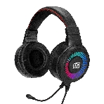 Гарнитура ExeGate Gaming HS-520G чёрный, проводная, 2 x mini jack 3.5 мм + USB, подсветка, регулятор громкости, фото18