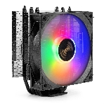 Кулер для процессора ExeGate Dark Magic EXX400V3 PWMRGB, 120 мм, алюминий/медь, 800-1800 об/мин, 11-33 дБ, 4 pin PWM, 140 Вт, высота 148 мм, RGB, фото19